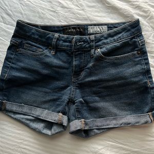 AEROPOSTALE midi jean shorts